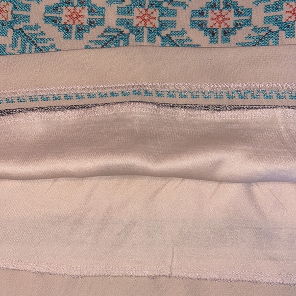 Altar’d State Mini Skirt Size XL With Navajo Inspired Cross Stitched Pattern NWT - Picture 5 of 7